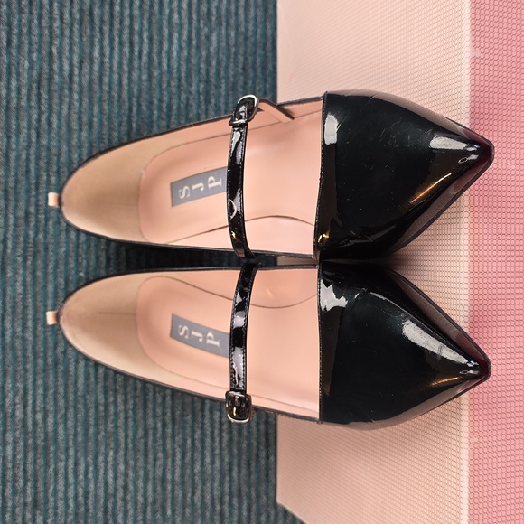 Sarah Jessica Parker Nirvana Patent Leather Pumps Made In Italy - Picture 9 of 16